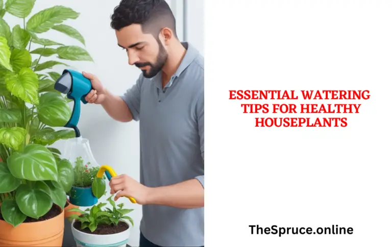 Essential Watering Tips for Healthy Houseplants